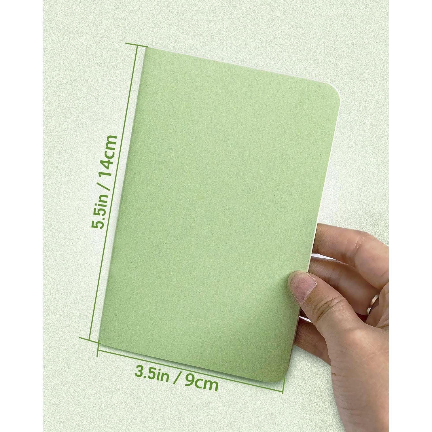 Cuadernos de Bolsillo Gwybkq Rayados 12 Piezas 9x14 cm