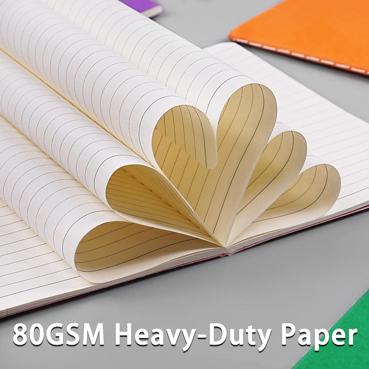 Cuadernos de Bolsillo Gwybkq Rayados 12 Piezas 9x14 cm