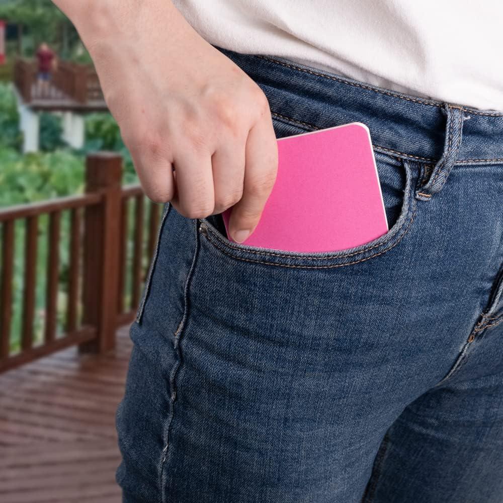 Cuadernos de Bolsillo Gwybkq Rayados 12 Piezas 9x14 cm