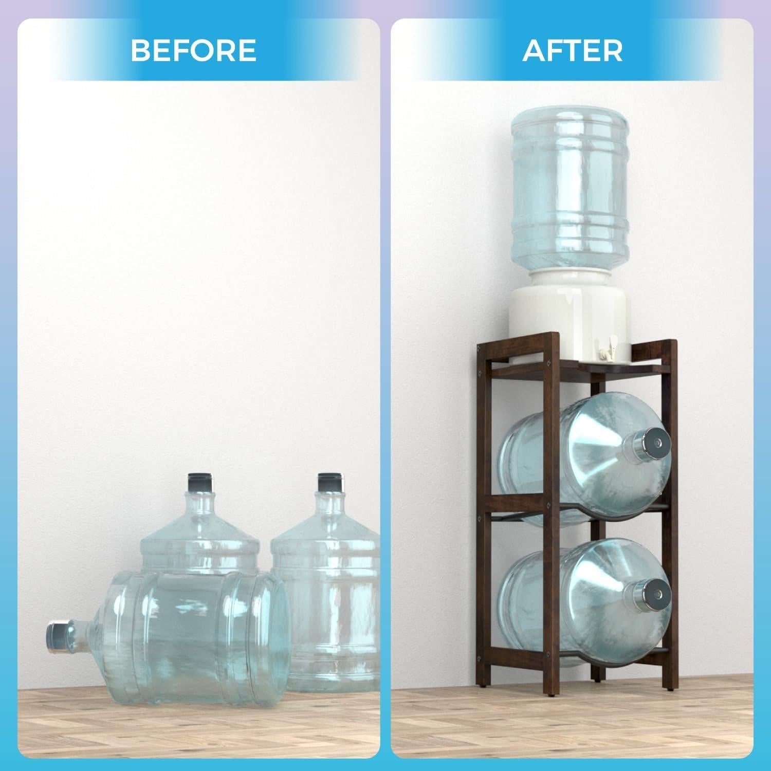 Soporte para Jarras de Agua BetSeo 3 Niveles Madera 78,74 cm