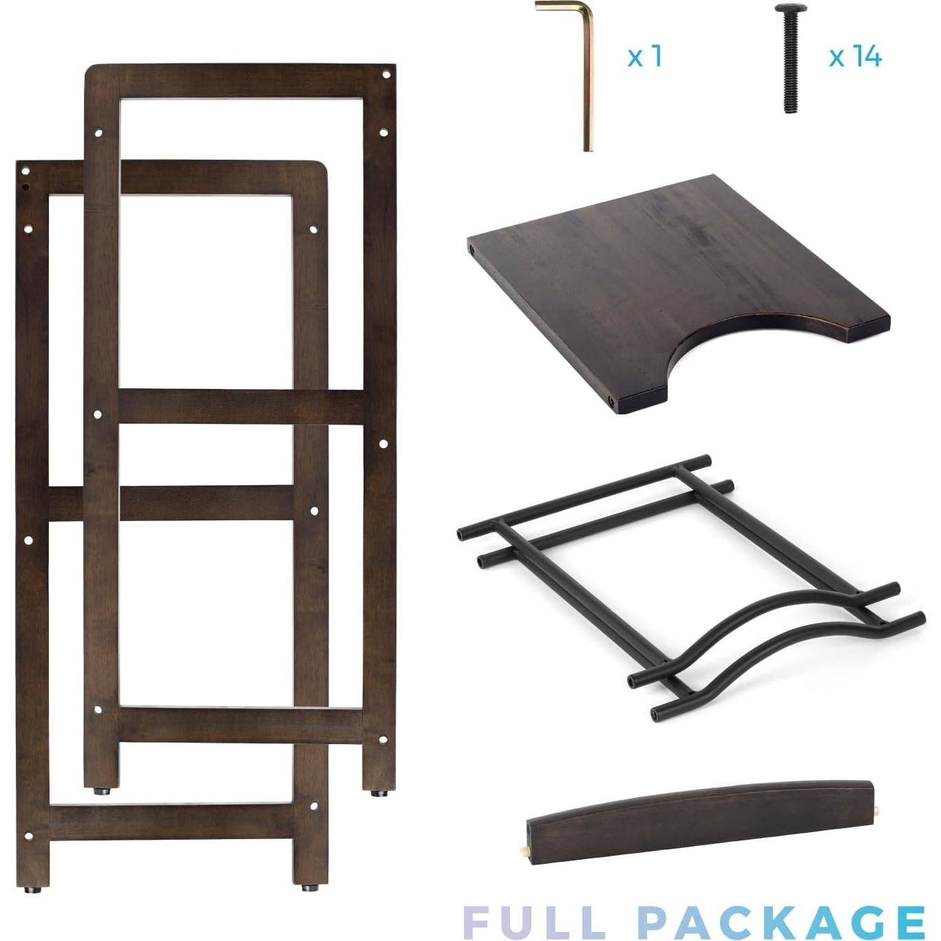 Soporte para Jarras de Agua BetSeo 3 Niveles Madera 78,74 cm