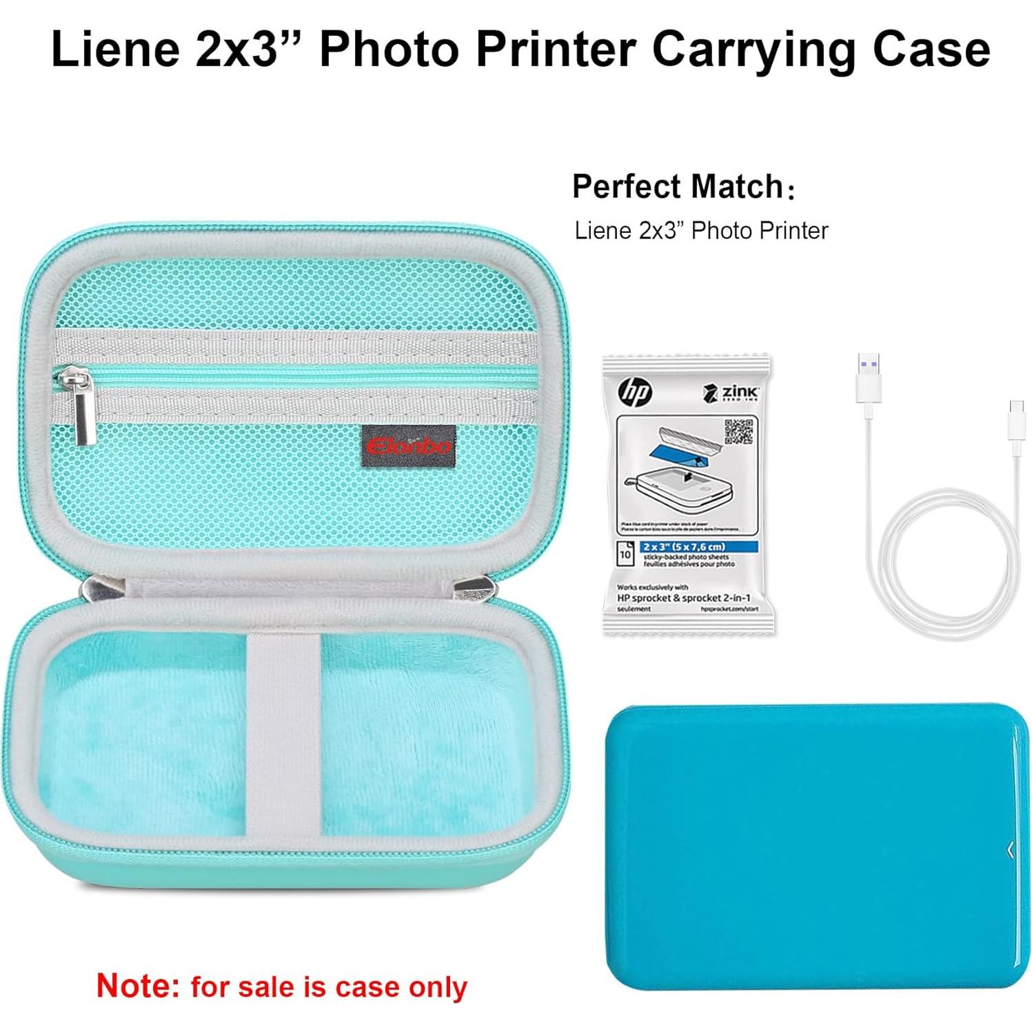 Funda de transporte Elonbo para impresora KODAK Step - Verde claro