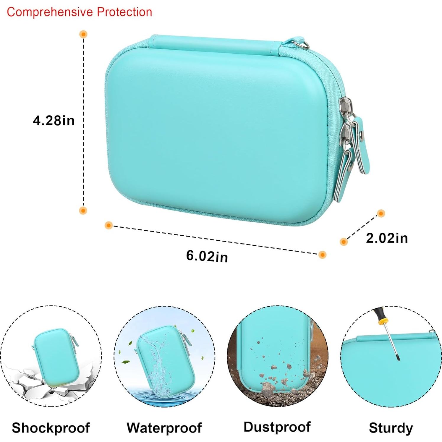 Funda de transporte Elonbo para impresora KODAK Step - Verde claro