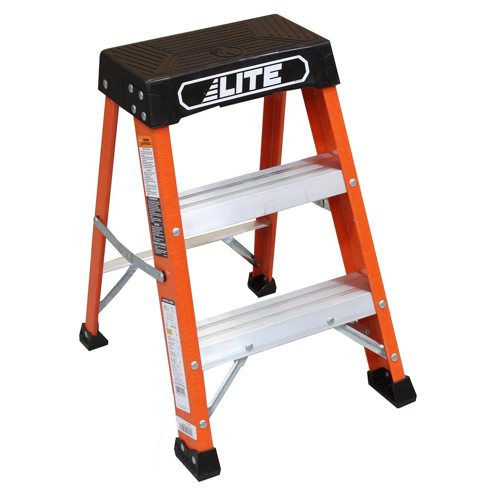 Escalera LITE de Fibra de Vidrio 2 Escalones 136 kg