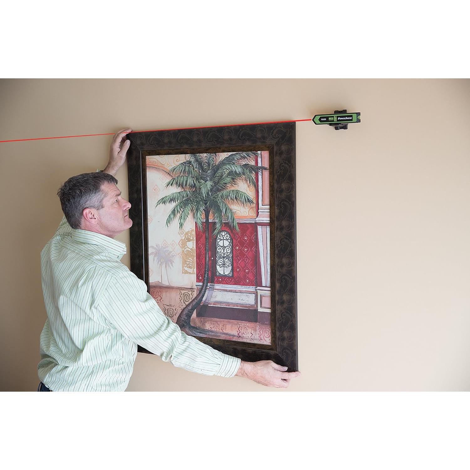 Nivel Láser Torpedo PowerSmith PLTL320 con Base Magnética