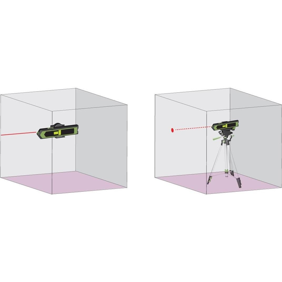 Nivel Láser Torpedo PowerSmith PLTL320 con Base Magnética