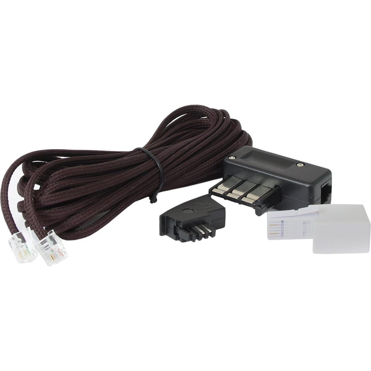 Teléfono Vintage de Madera Opis 1921 con Disco Rotatorio