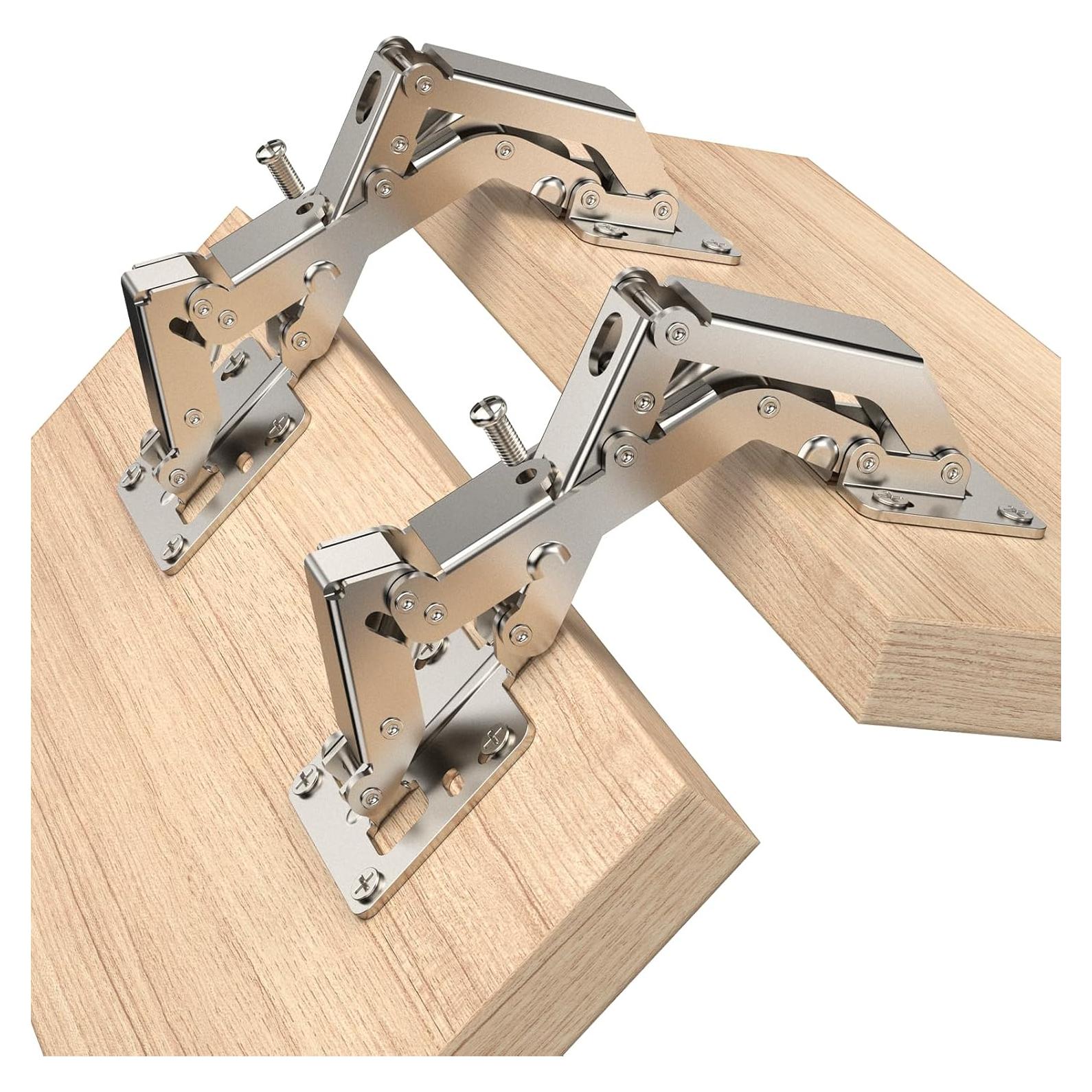 Paquete de 2 bisagras de gabinete Chibery 170° cierre suave