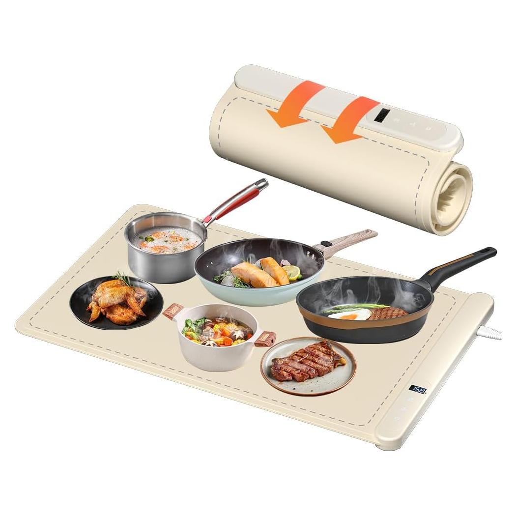 Alfombrilla Calentadora CURMEDI 500W Beige 6 Temperaturas