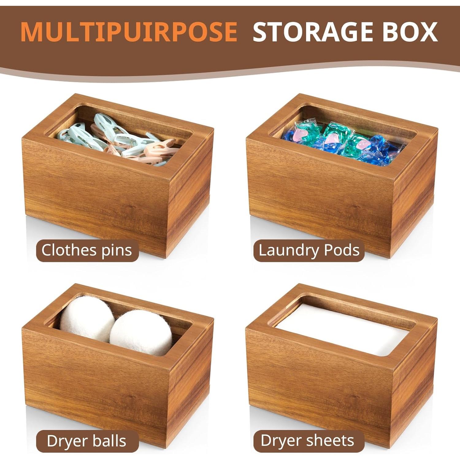 Soporte para Hojas de Secadora CMLKLZD de Madera de Acacia