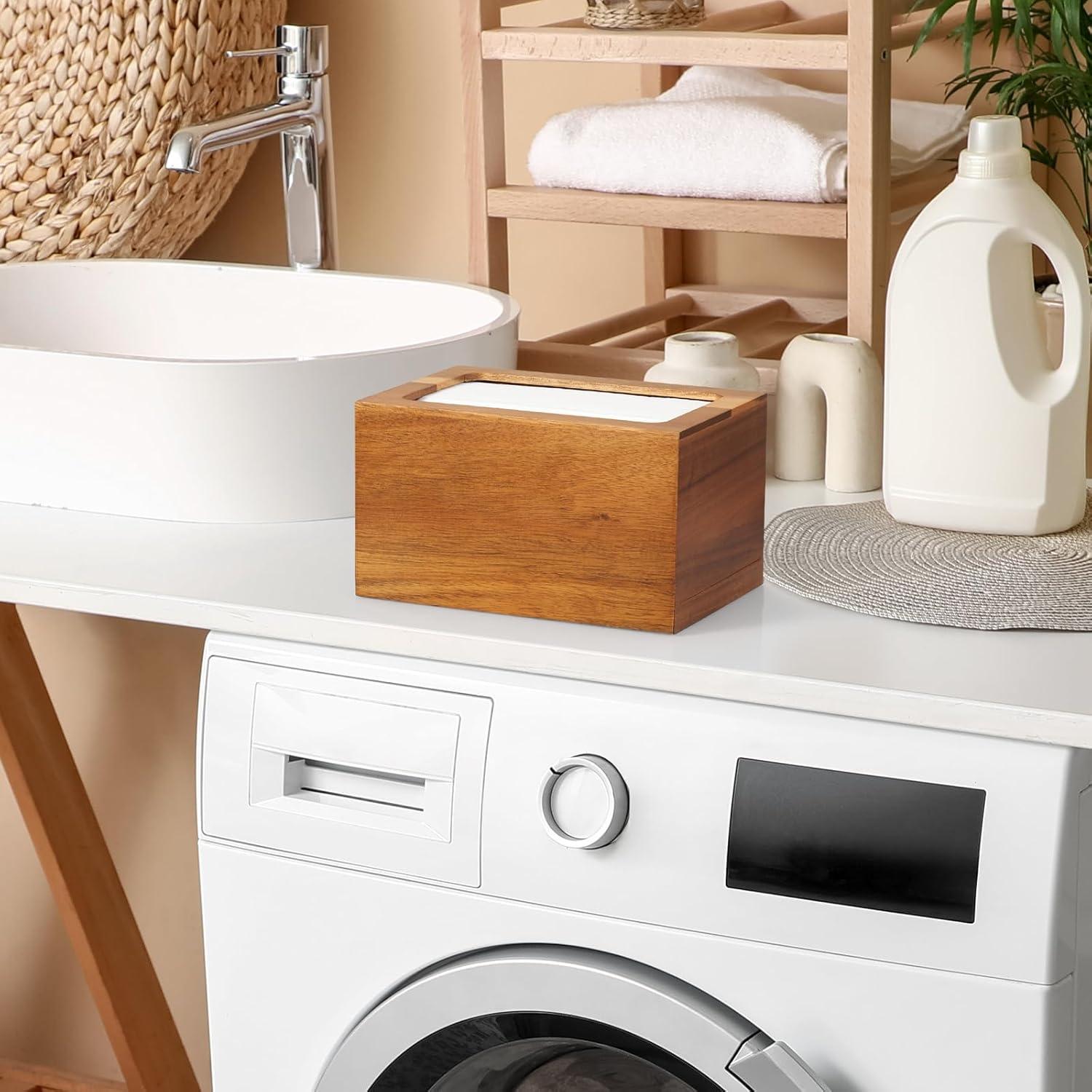 Soporte para Hojas de Secadora CMLKLZD de Madera de Acacia