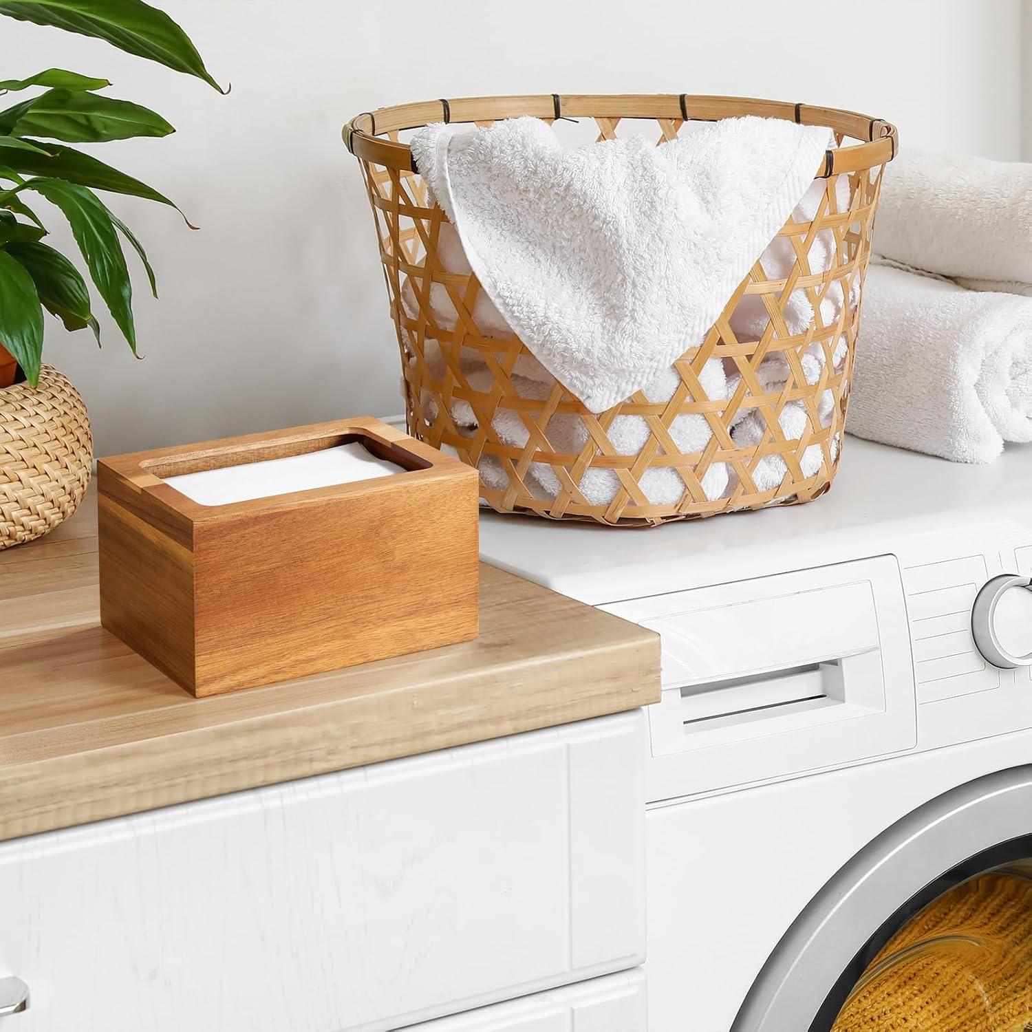 Soporte para Hojas de Secadora CMLKLZD de Madera de Acacia