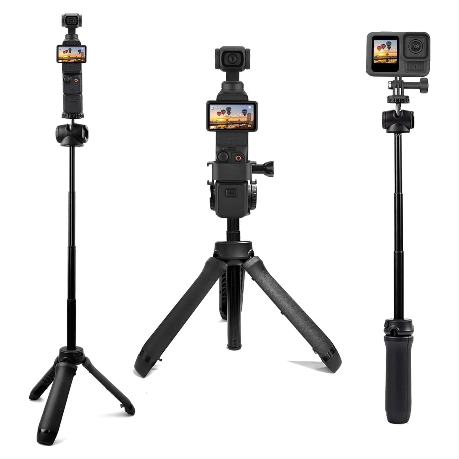 Trípode Mini Extensible Chaobo para DJI Osmo Pocket 3 y GoPro
