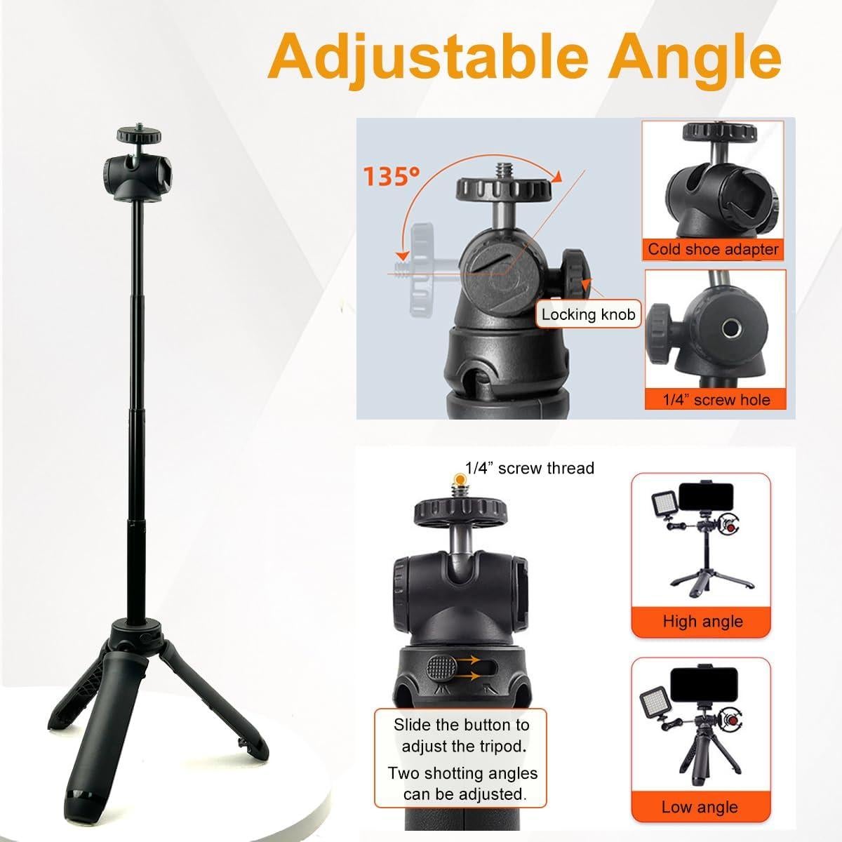 Trípode Mini Extensible Chaobo para DJI Osmo Pocket 3 y GoPro