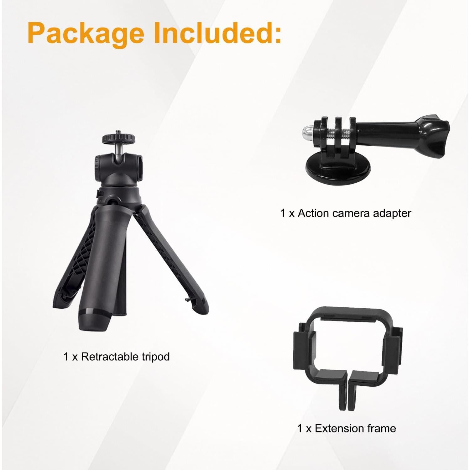Trípode Mini Extensible Chaobo para DJI Osmo Pocket 3 y GoPro