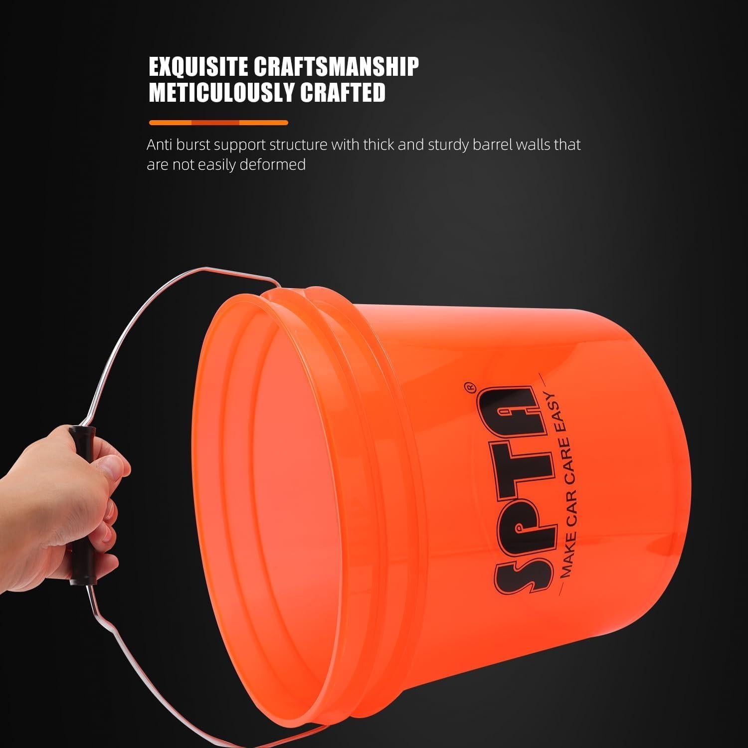 Set de Lavado de Autos SPTA 29 Piezas Cubo 15L con Filtro