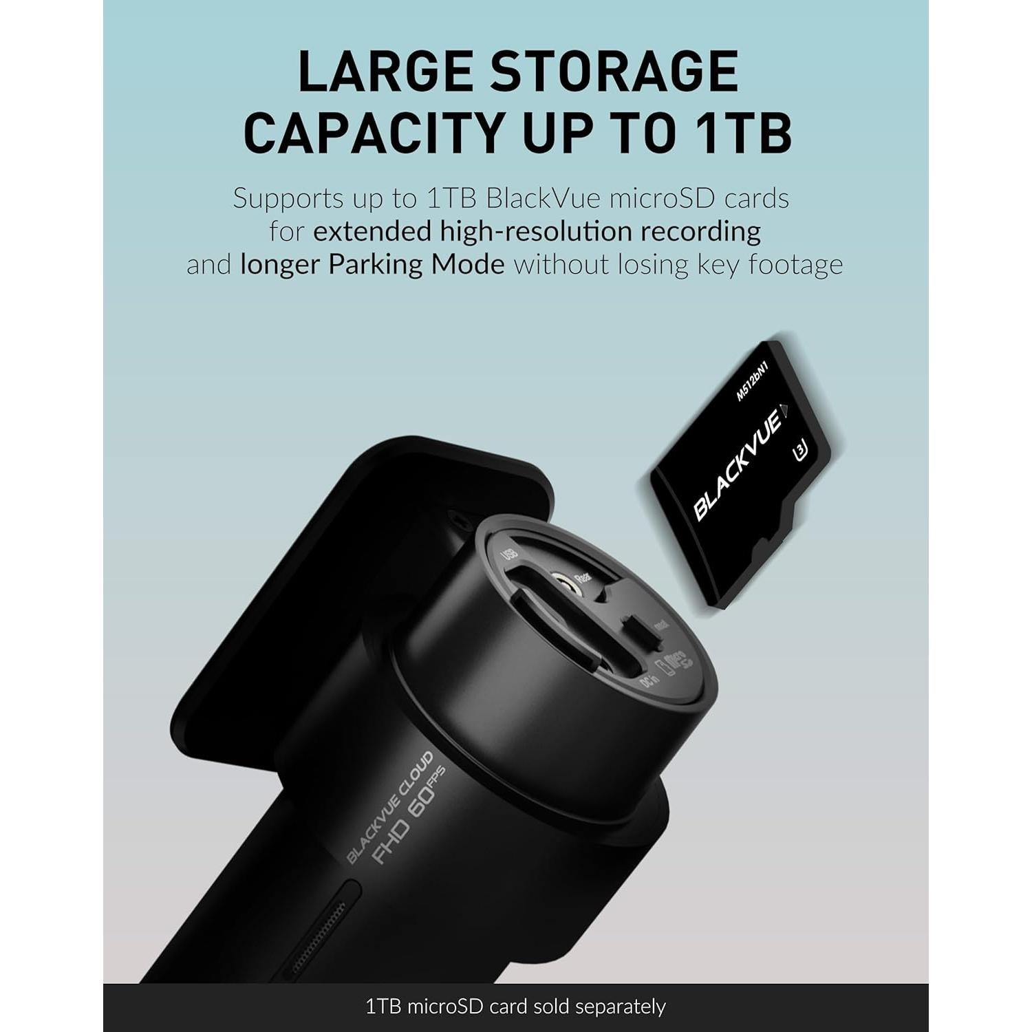 Cámara Dash BlackVue DR770X-2CH II Doble Full HD 64GB