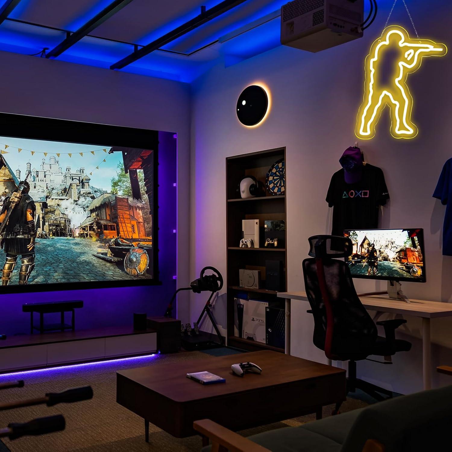 Luz de Neón LED Counter Strike WonderfulLife 31x39cm