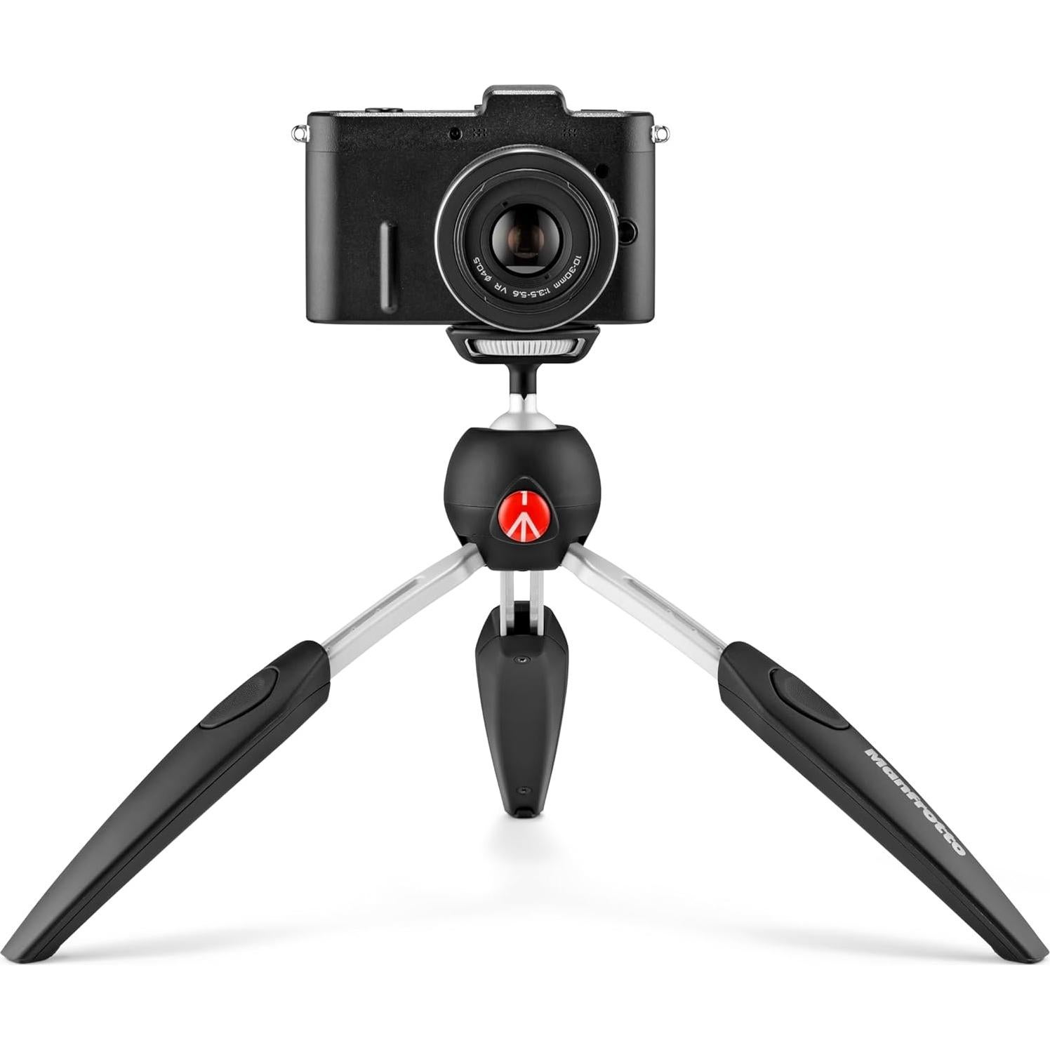 Trípode Mini Manfrotto PIXI EVO para DSLR 2.5 kg Negro