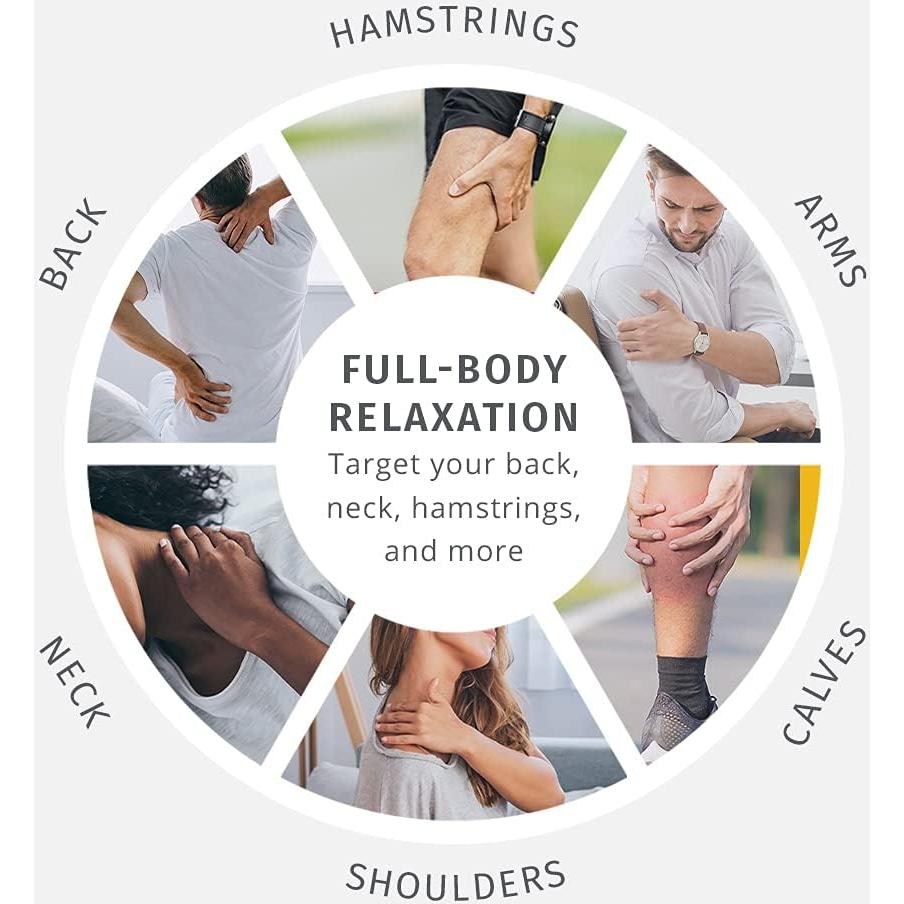 Masajeador de Vibración Corporal Portátil HoMedics HHP-120, 3 Accesorios