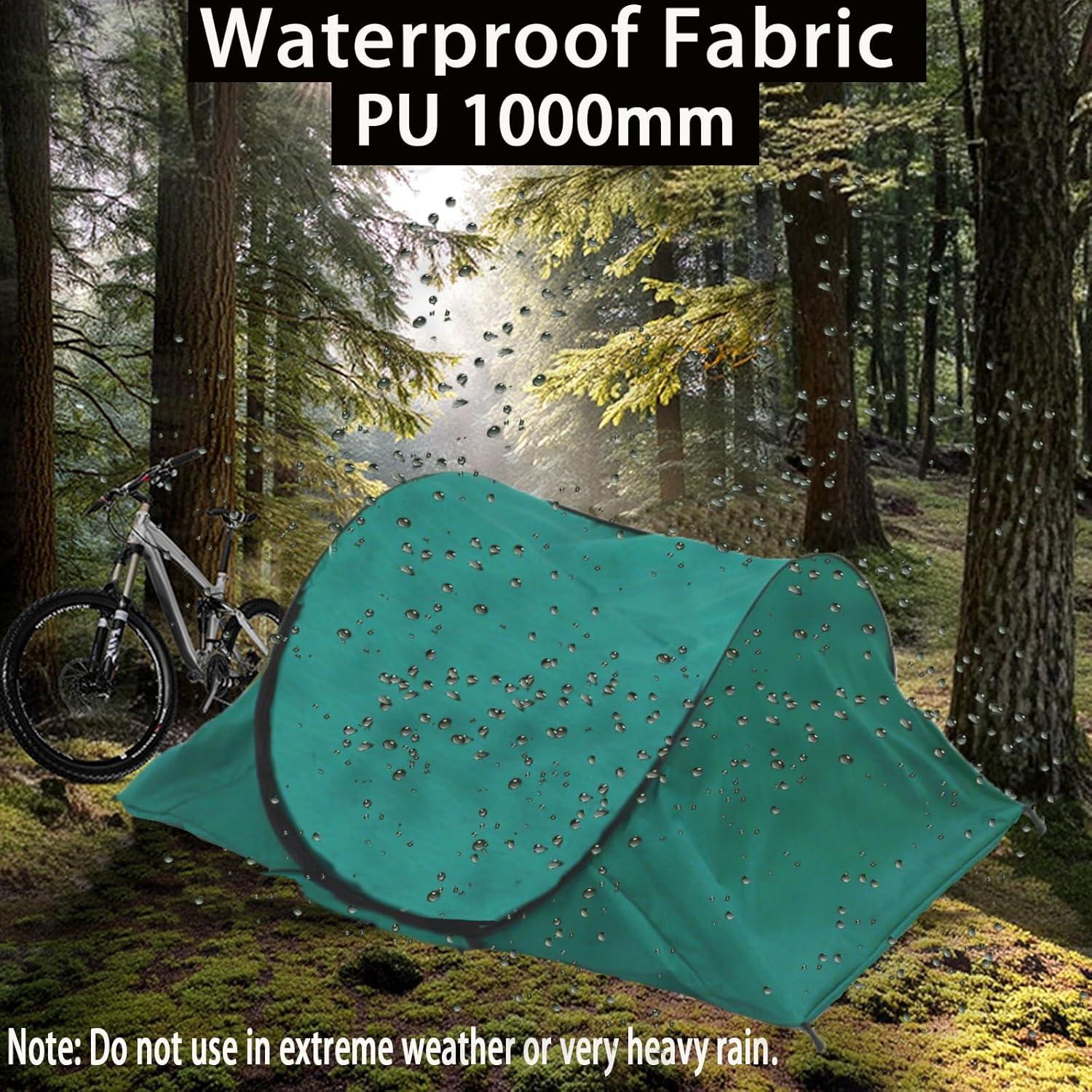 Tienda de Camping Plegable CMINGJ Doble Puerta Antimosquitos