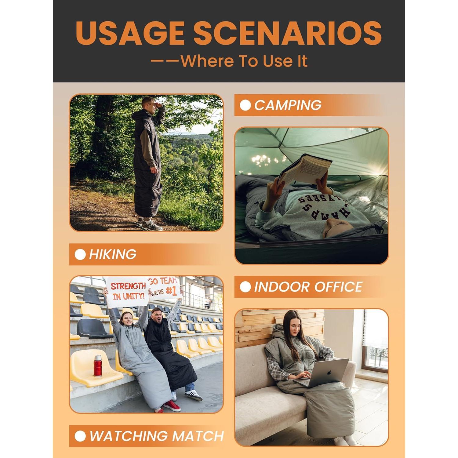 Saco de dormir Relexit para adultos, impermeable, 1.14 kg