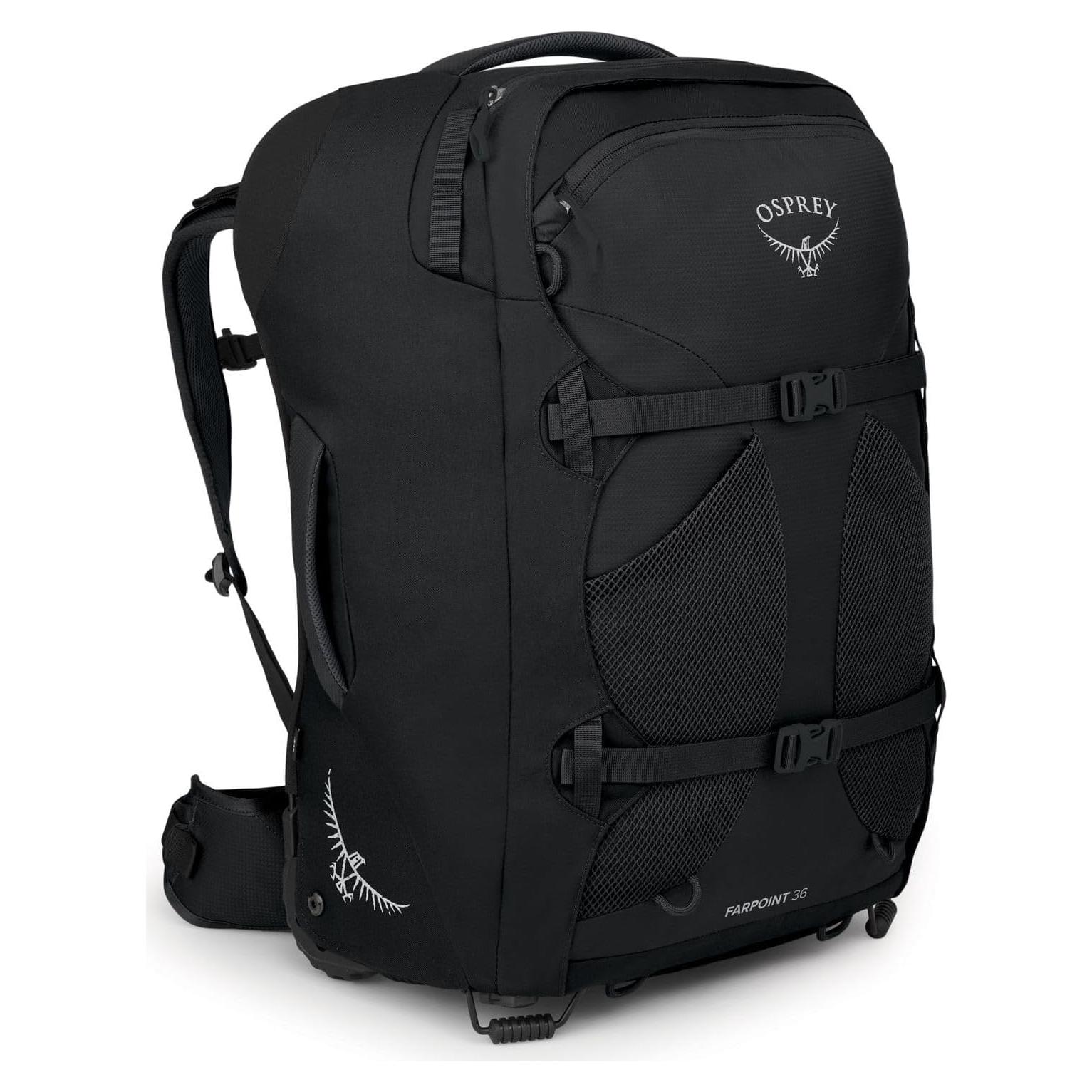 Mochila de Viaje Osprey Farpoint Wheels 36L Negra