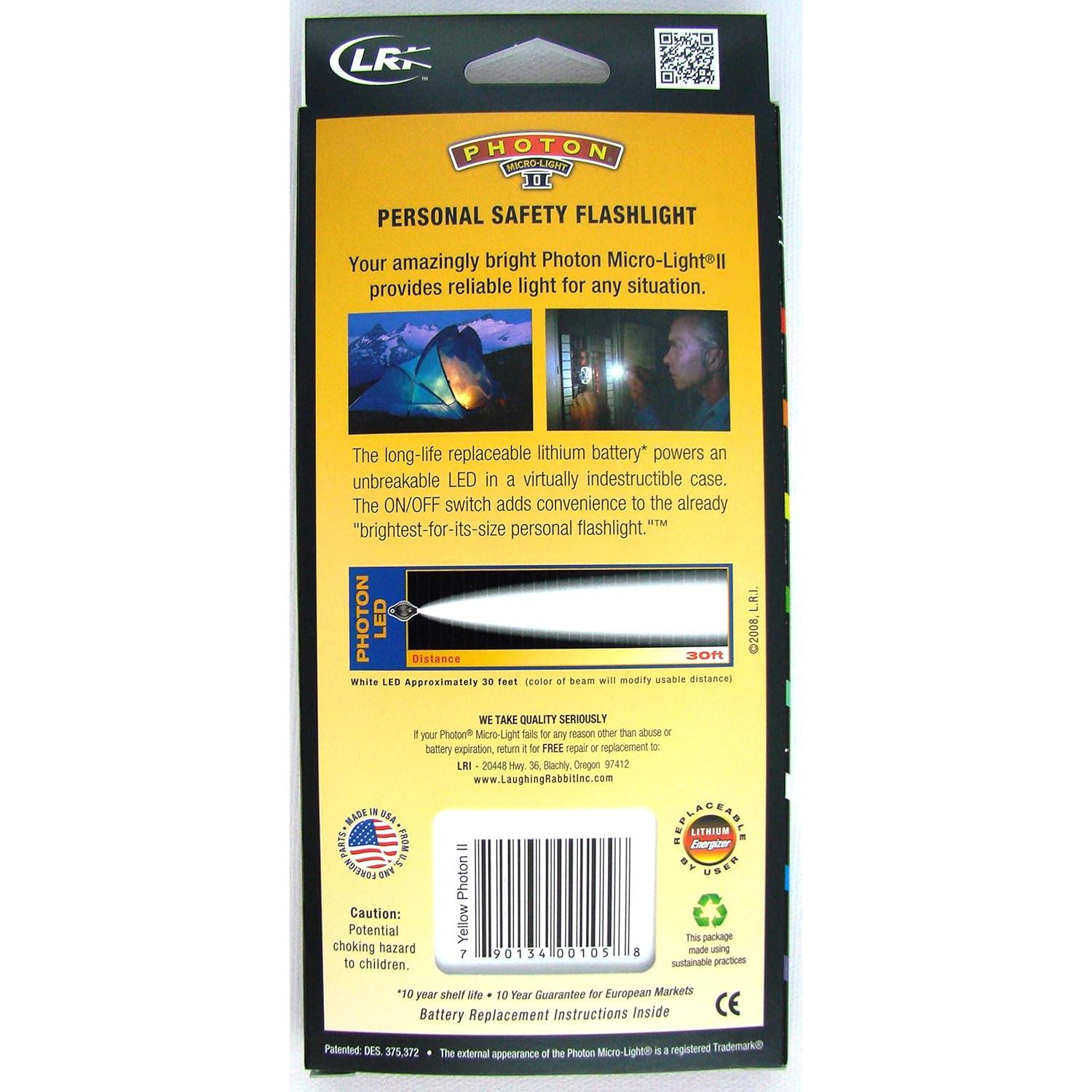 Micro-Luz Fotón II Amarillo - LED Alta Intensidad