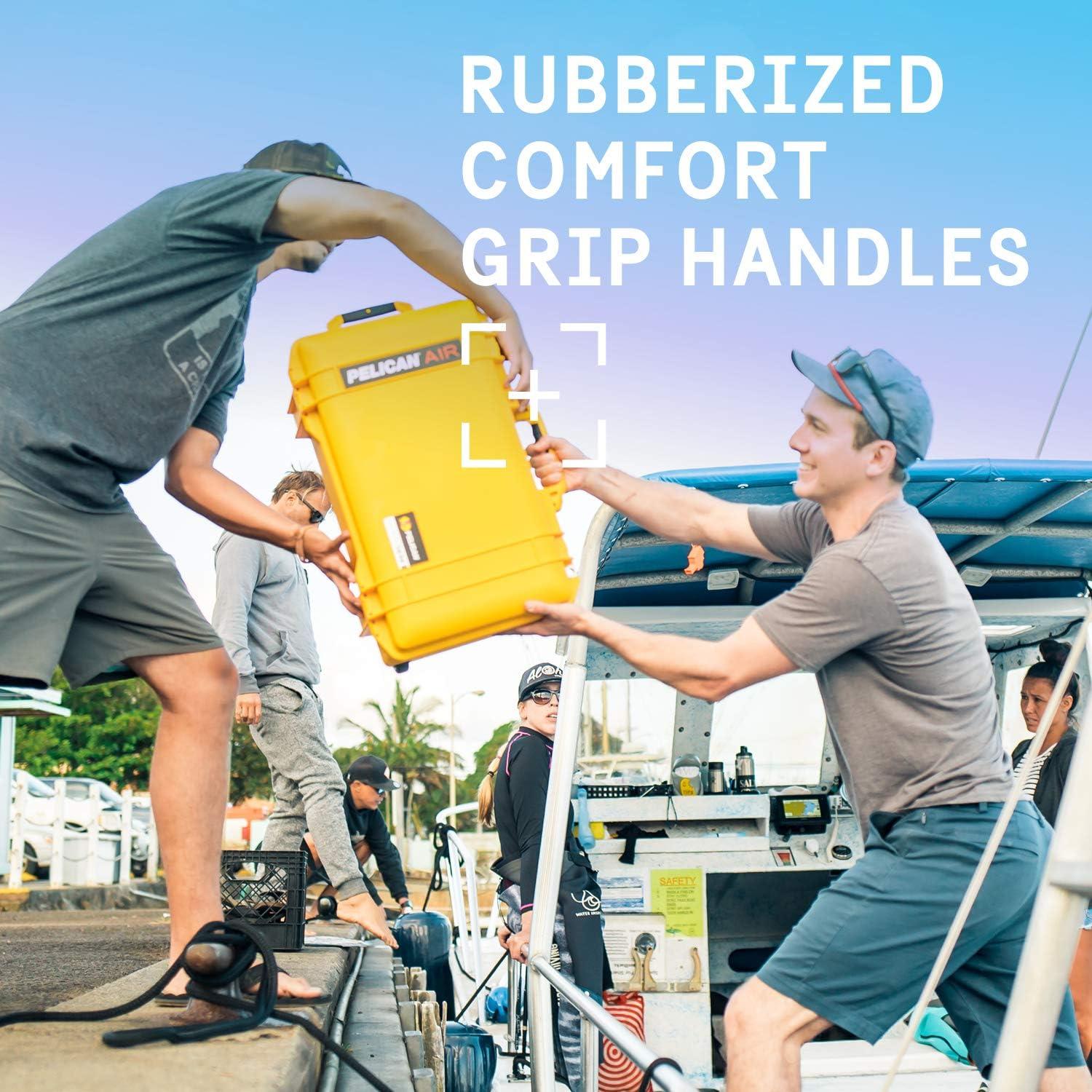 Maleta Pelican Air 1535 Sin Espuma Negra 55.8x22.8x30.4cm