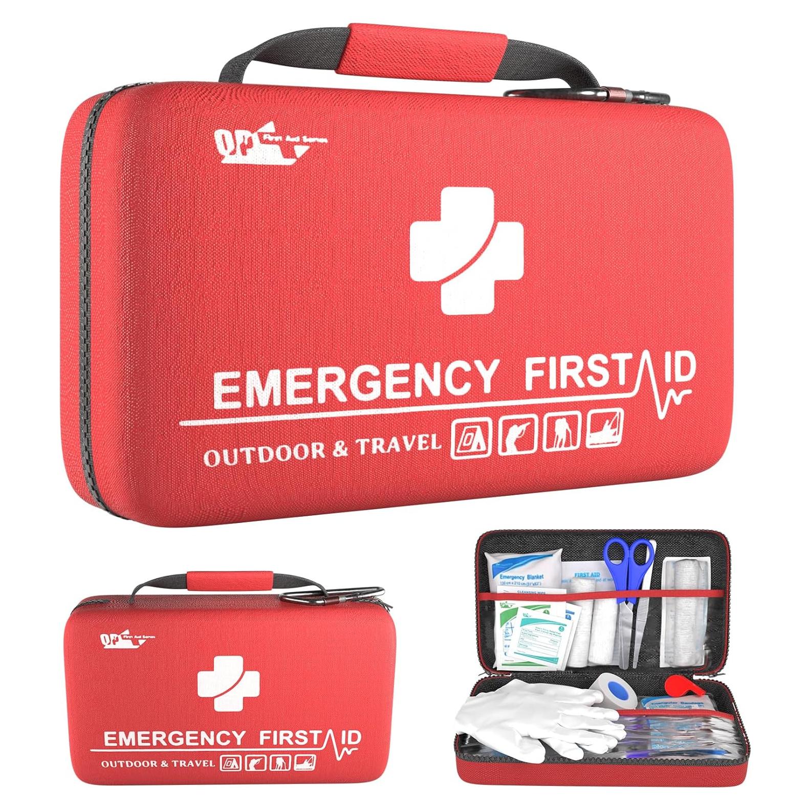 Kit de Primeros Auxilios 121 Piezas PUREVACY Compacto y Resistente