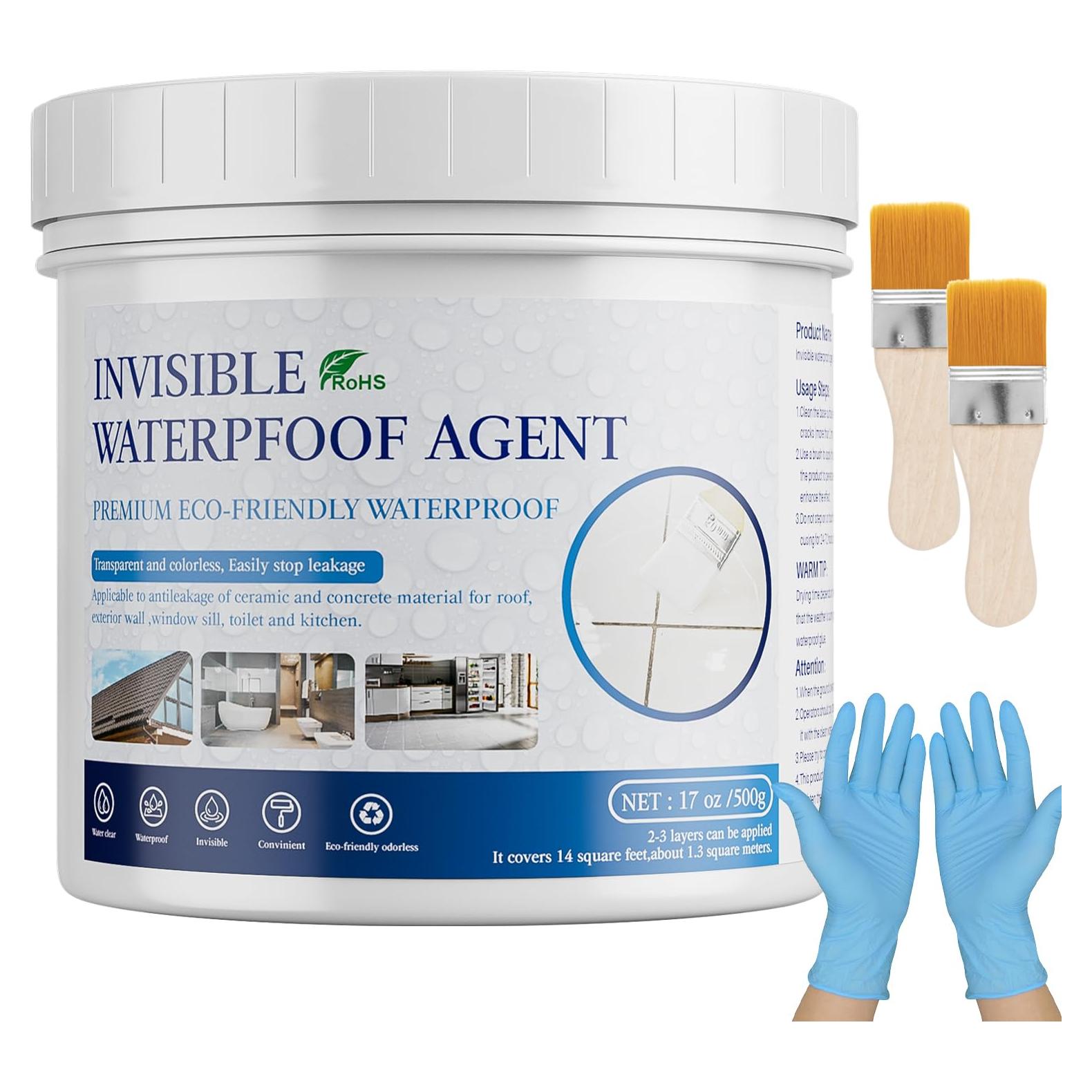 Sellador Impermeable Transparente Xmntdo 500 g - Recubrimiento Adhesivo