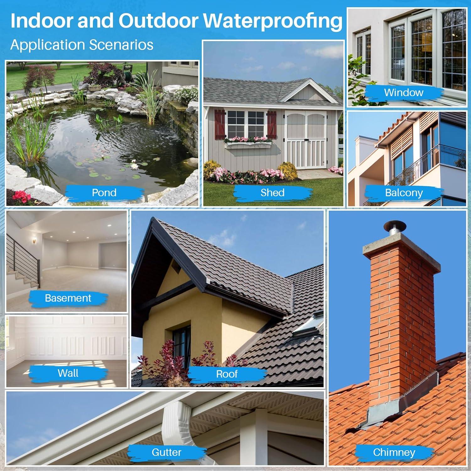 Sellador Impermeable Transparente Xmntdo 500 g - Recubrimiento Adhesivo