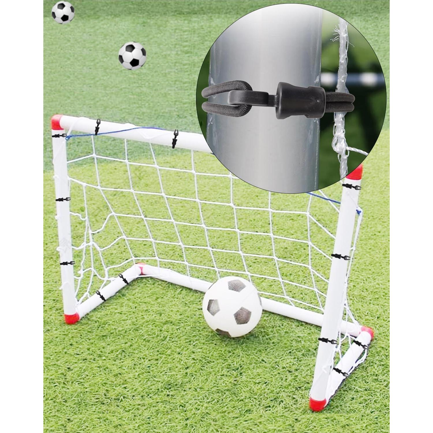 Cuerdas Bungee Cortas BINCKIN 15 cm 25 Pcs Ganchos Negros