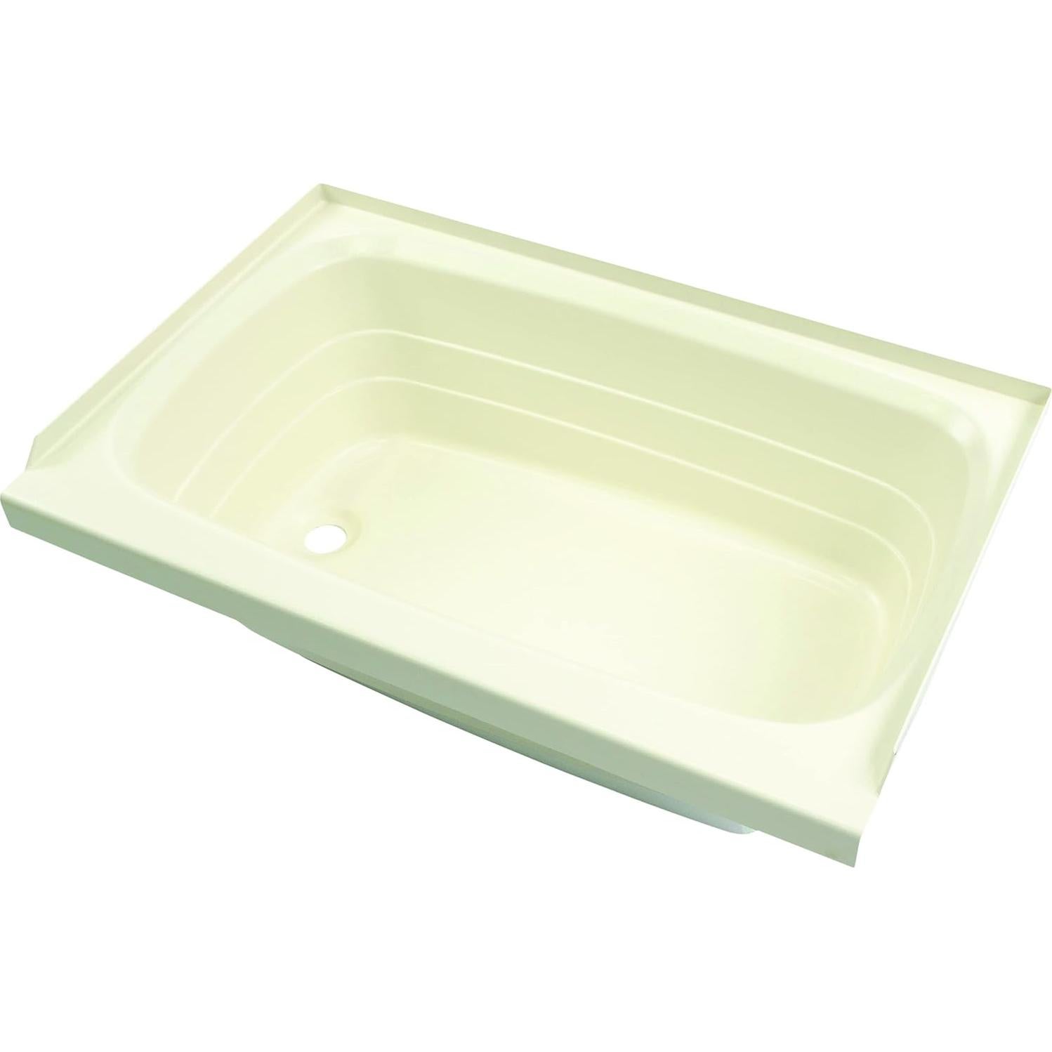 Bañera Lippert 24x36 Pulgadas Acrílico ABS Drenaje Izquierdo