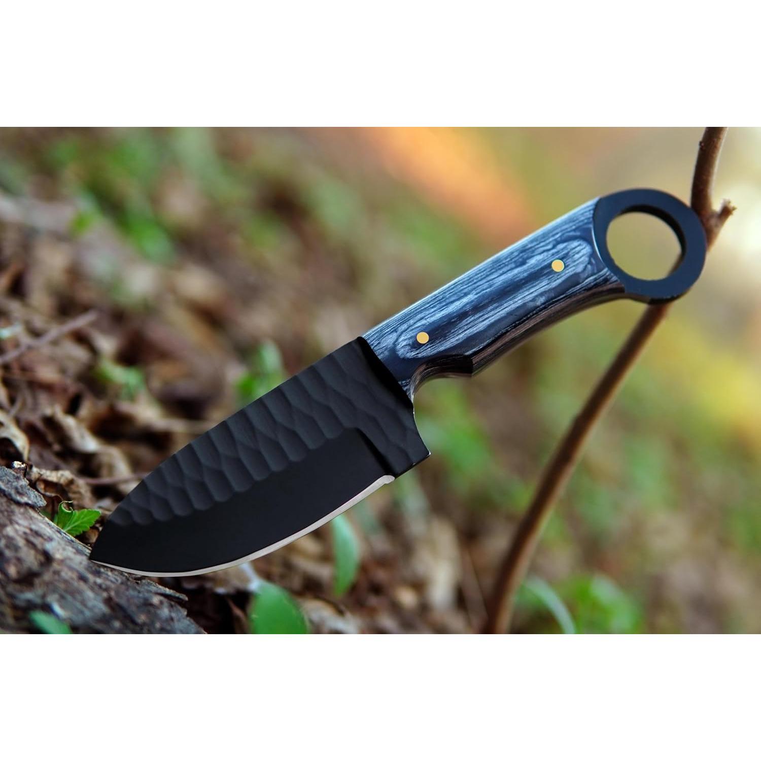 Cuchillo EDC ALZAFASH 19.05 cm Acero Alto Carbono con Funda