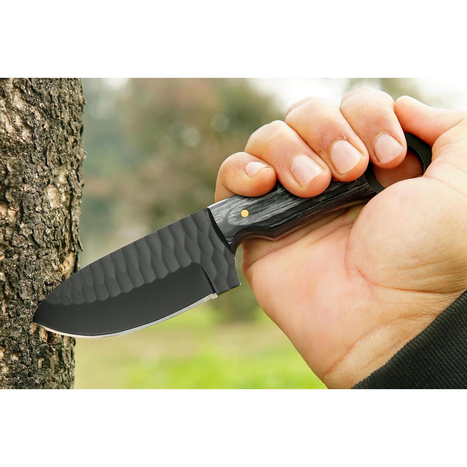 Cuchillo EDC ALZAFASH 19.05 cm Acero Alto Carbono con Funda
