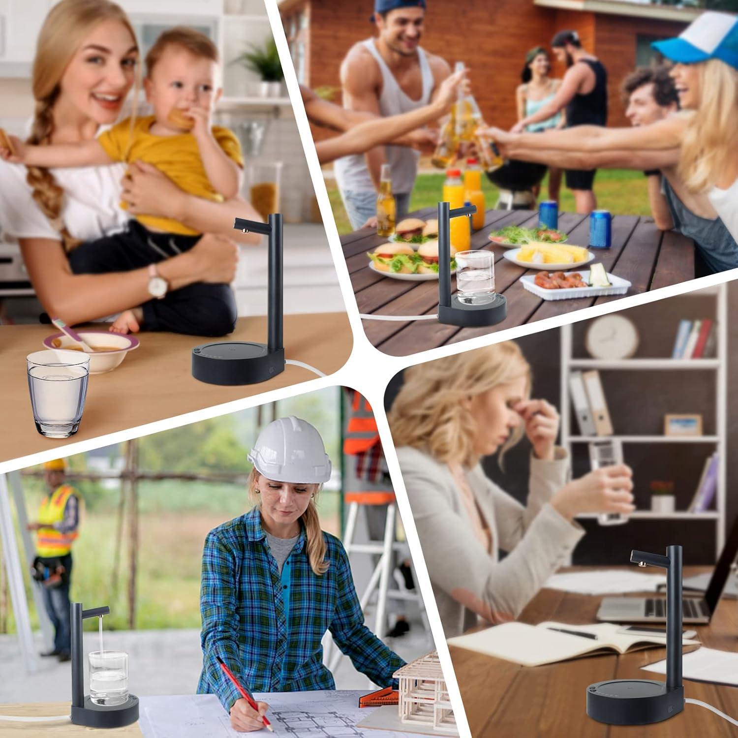 Dispensador de Agua Eléctrico Keweis 5 Galones USB Portátil