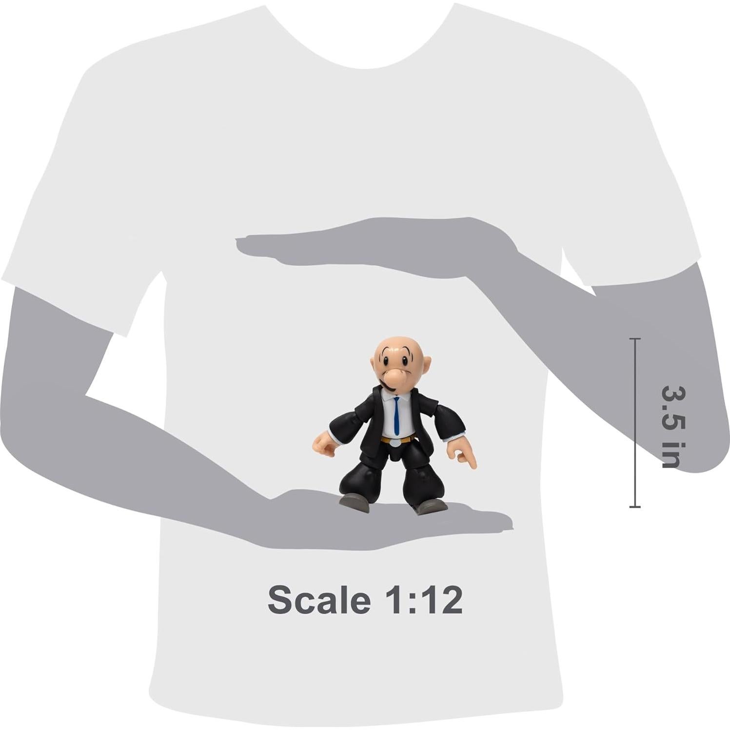 Figura de acción Boss Fight Studio Castor Oyl 1:12 con accesorios