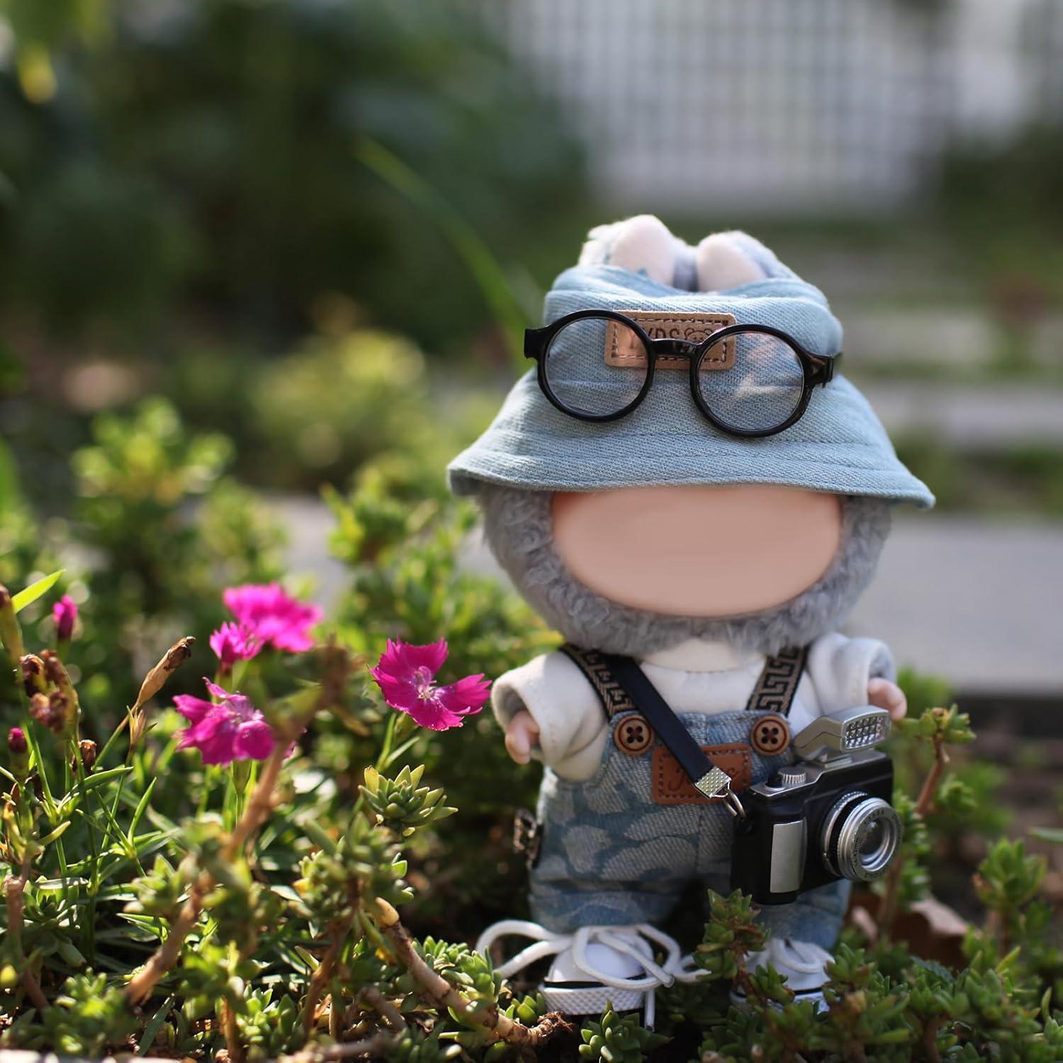 Conjunto de Ropa para Muñecas 17cm PreppyLuxe Denim 6 Piezas