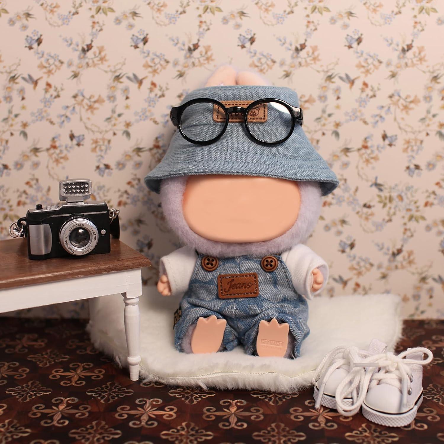 Conjunto de Ropa para Muñecas 17cm PreppyLuxe Denim 6 Piezas