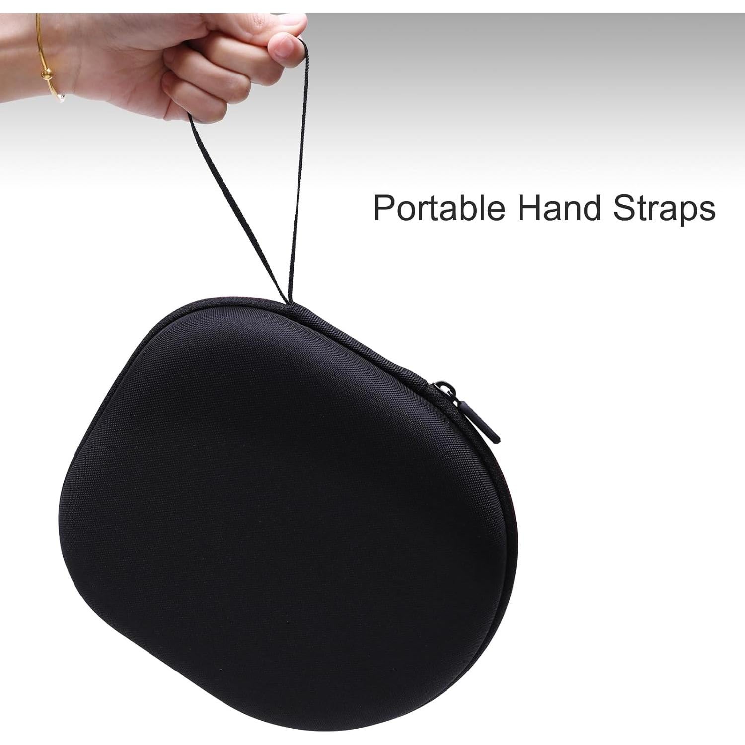 Funda LTGEM para Auriculares Sony WH-CH720N/WH-CH520, Negra