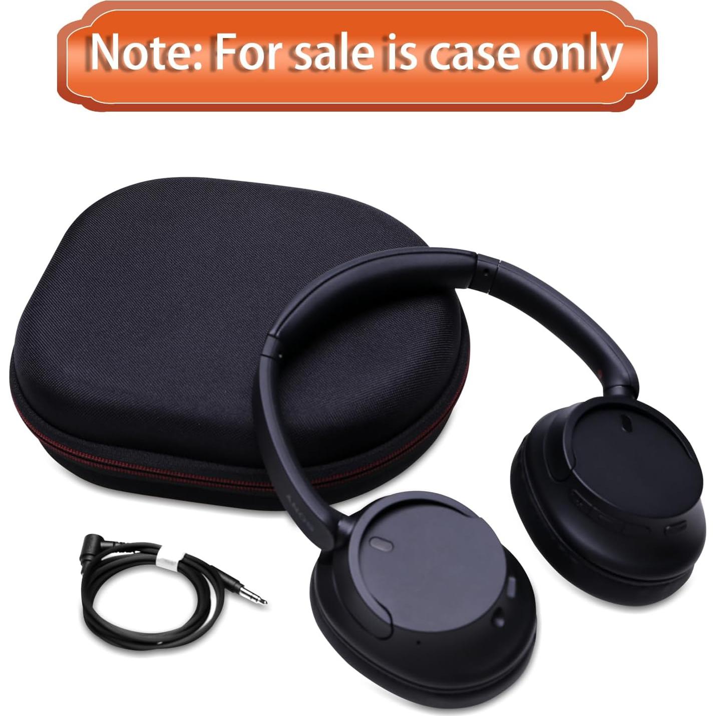 Funda LTGEM para Auriculares Sony WH-CH720N/WH-CH520, Negra