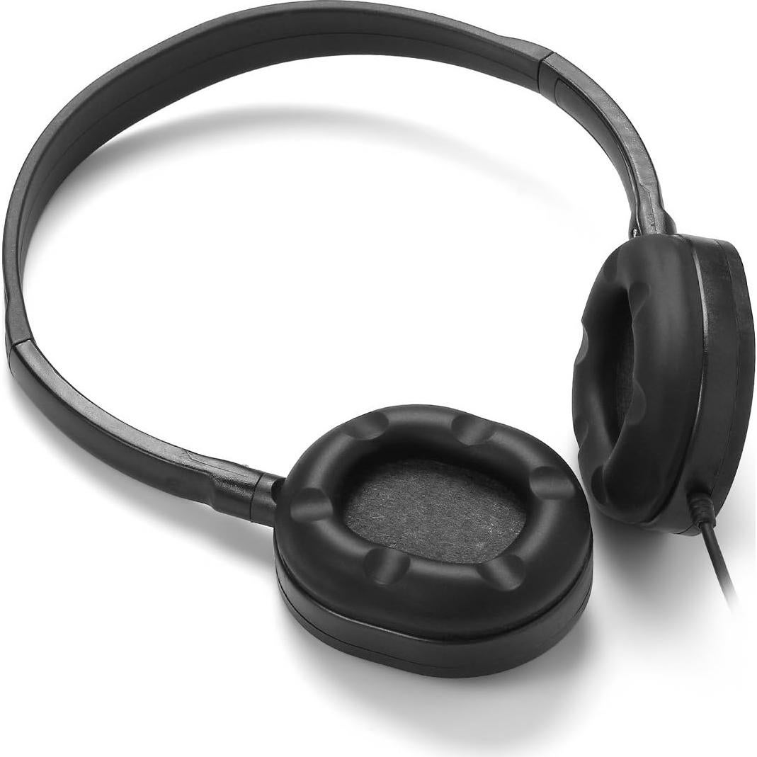 Auriculares Kaysent KHP Negros - 10 Unidades para Escuela y Viaje