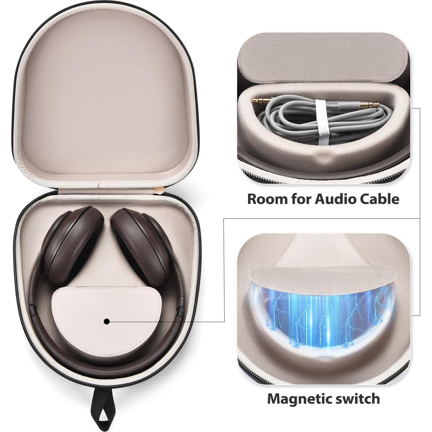 Funda para Auriculares In Ear MegaDive Negra - Compatible con Beats