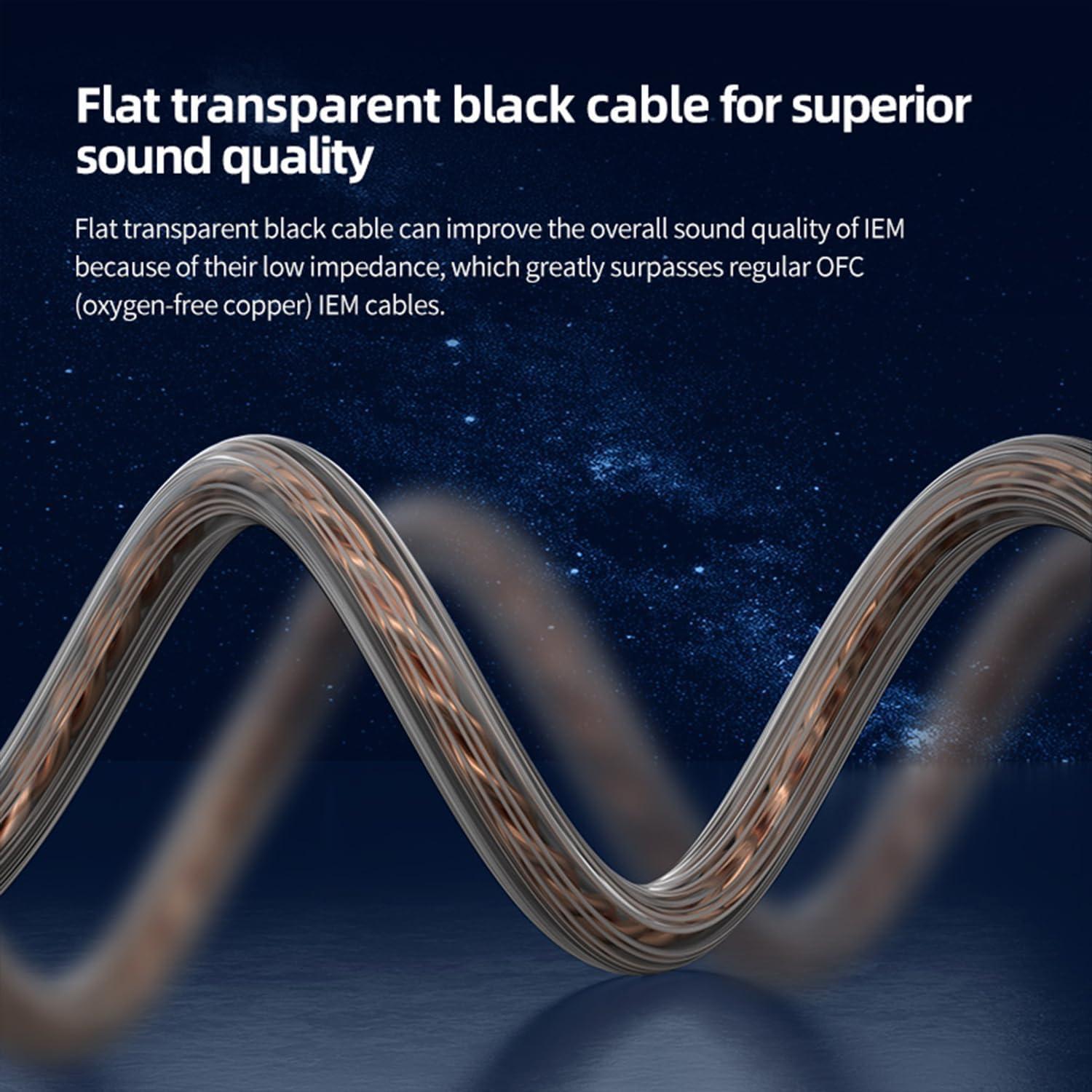 Auriculares In-Ear CCA Polaris con Doble Controlador y 4 Tonos