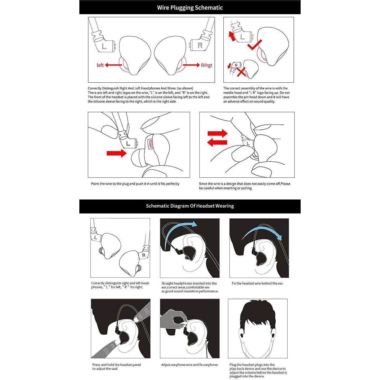 Auriculares In-Ear KZ ZSN Pro X HiFi 1BA 1DD 1.2m Negro