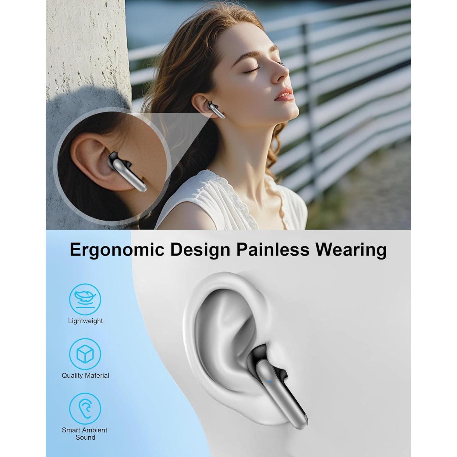 Auriculares Inalámbricos Samsung S42 Bluetooth 5.3 con Micrófono