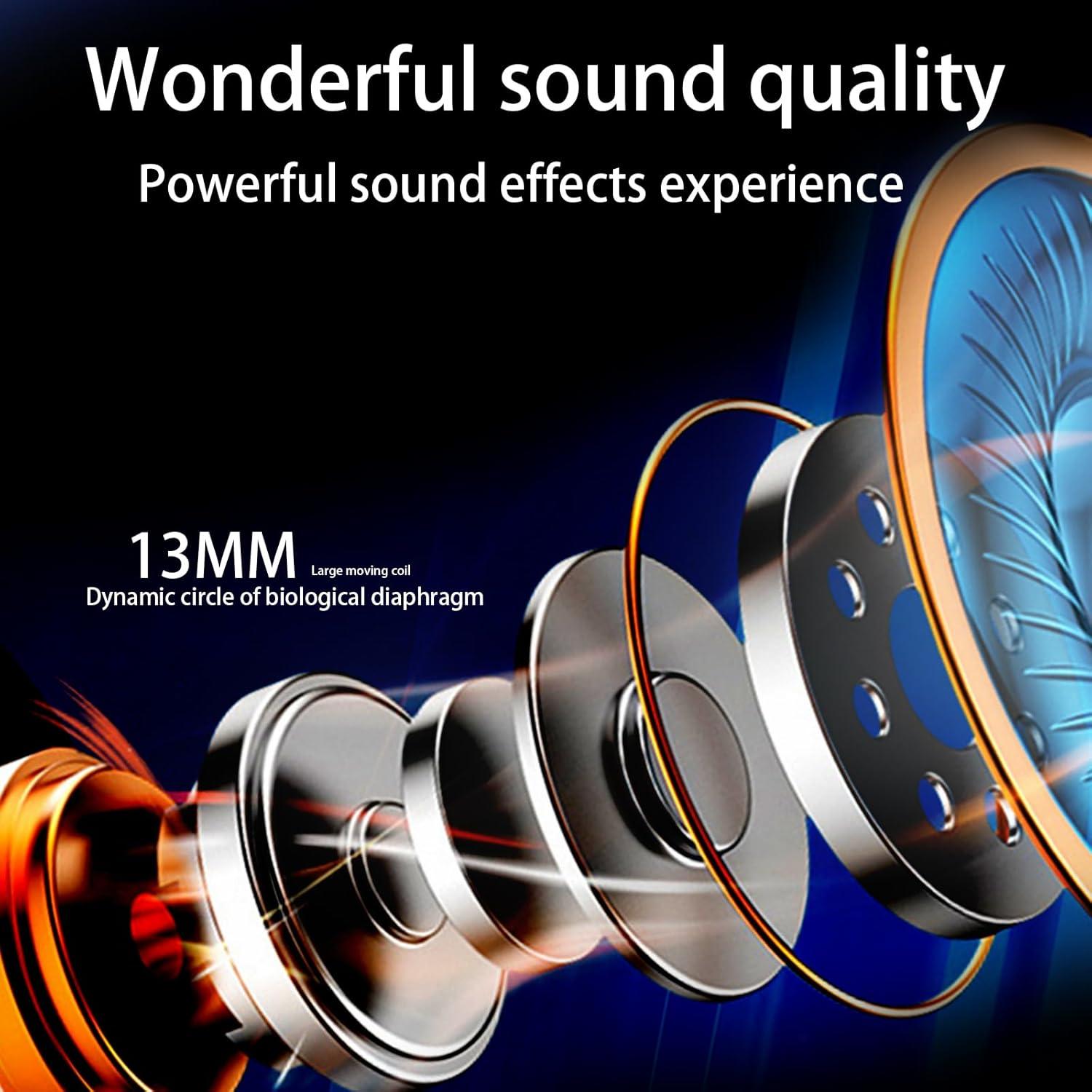 Auriculares Inalámbricos ZJ E-2 Bluetooth 5.3 Estéreo IPX7