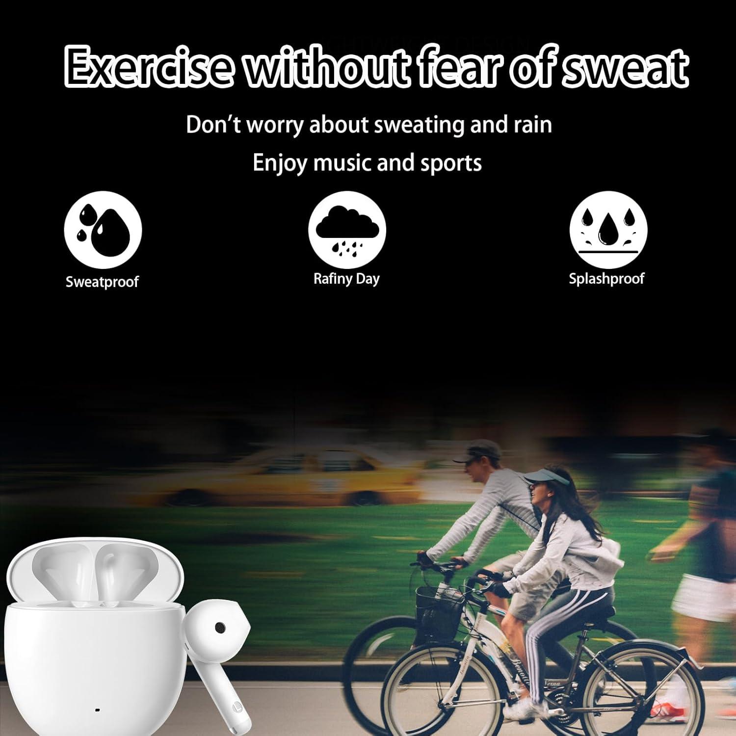 Auriculares Inalámbricos ZJ E-2 Bluetooth 5.3 Estéreo IPX7