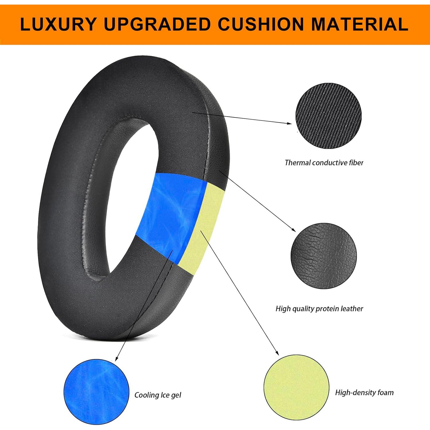 Almohadillas de Gel Refrigerante Defean para Sennheiser PXC550